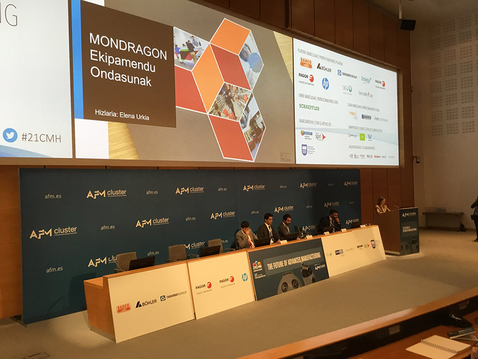 DANOBATGROUPek industria digitalaren alde egin duen apustua aurkeztu du Makina-erremintaren Kongresuan