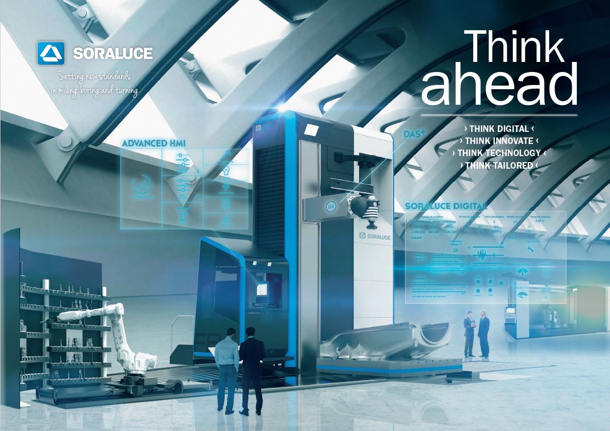 Think ahead: Ingurune digitala fresaketa, mandrinaketa eta torneaketan, SORALUCEren etorkizuneko bisioa