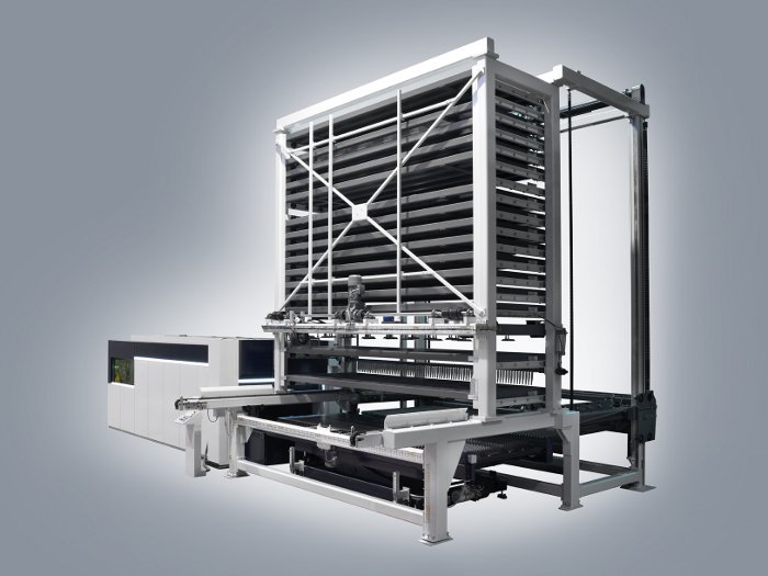 DANOBAT installs a fiber laser cutting machine  with automation in Italy