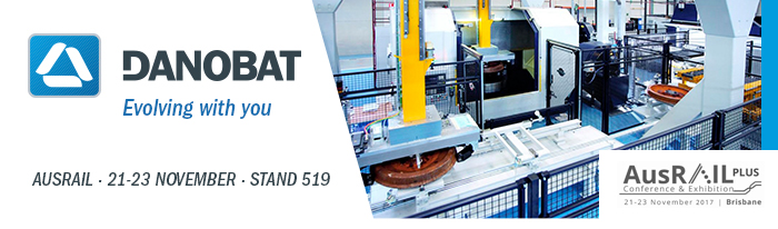 DANOBAT exhibe en la feria AUSRAIL su apuesta por el desarrollo de soluciones de fabricación y mantenimiento avanazadas del material rodante