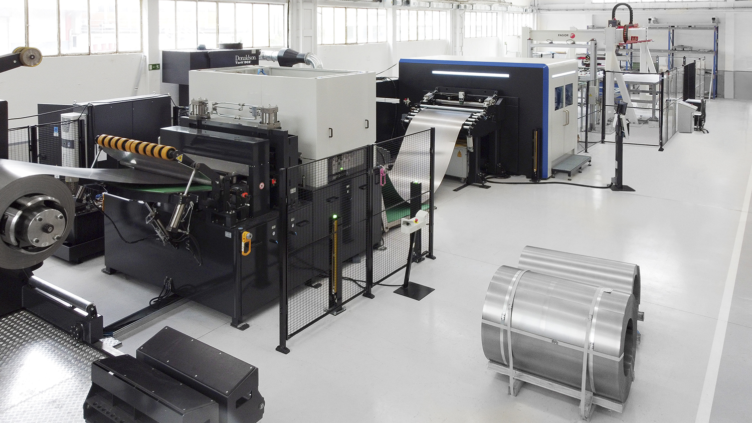 Danobatgroup y Fagor Arrasate desarrollan una línea de corte de chapa con tecnología láser blanking
