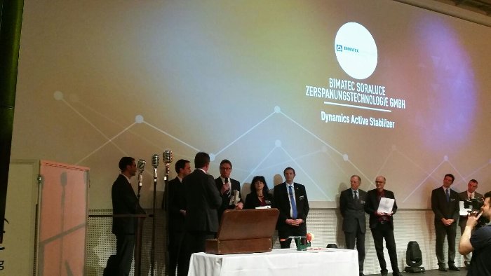 SORALUCE obtiene el premio BEST OF INDUSTRY AWARD 2015 en la categoría «arranque de viruta»
