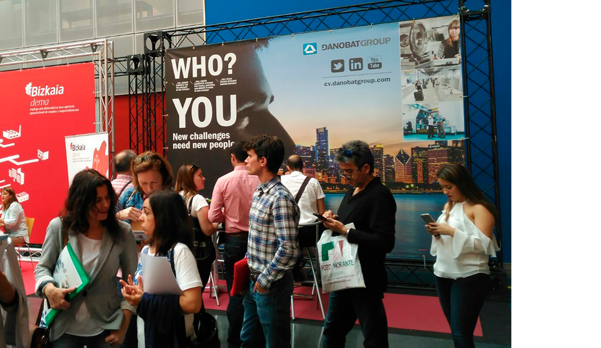 Danobatgroup strengthens its commitment to talent with its presence at the WORKInn Talent Hub industrial job fair