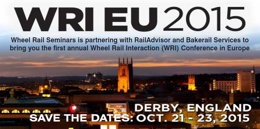 Latest DANOBAT Railway solutions at 1st Wheel Rail Interaction Conference WRI EU in Derby UK
