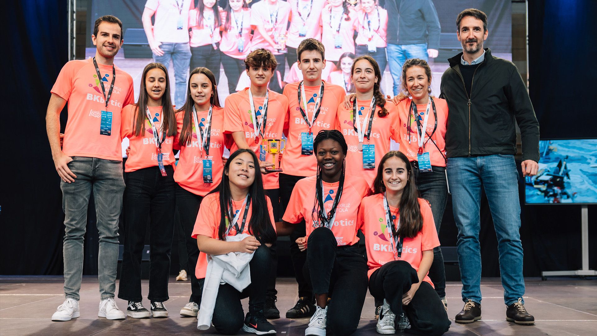 Danobatgroupek First Lego League Euskadi-MONDRAGON txapelketaren finala babestu du beste urte batez