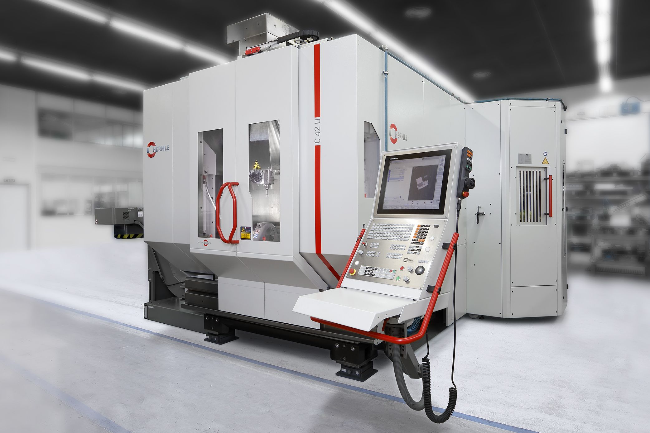 Goimek acquires a new HERMLE C42U for the machining of aeroespace parts
