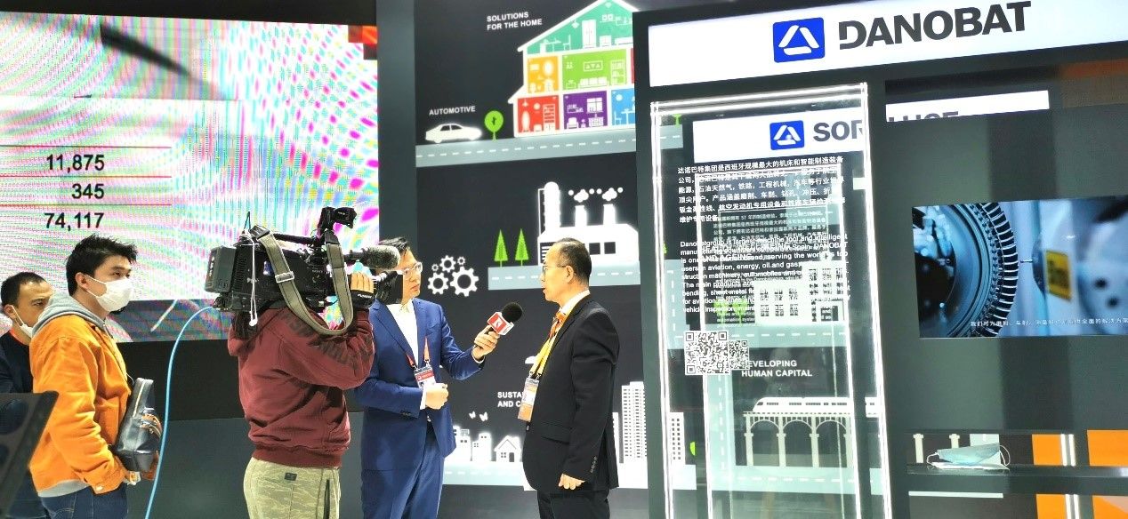 Danobatgroup participa por primera vez en la feria CIIE en china