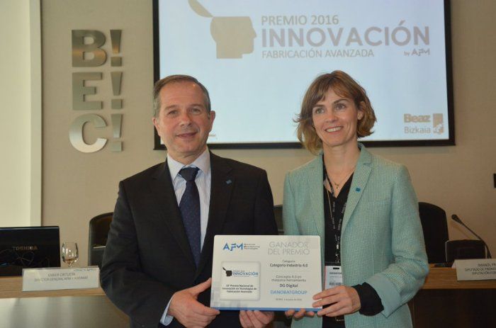 DANOBATGROUP recibe el Premio de Innovación en Tecnologías de Fabricación Avanzada en la BIEMH 2016